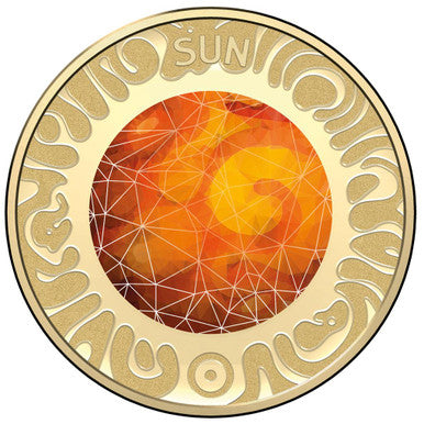 2017 Planetary Coins Astronomical Pop-Up Solar System 10 Coin Set