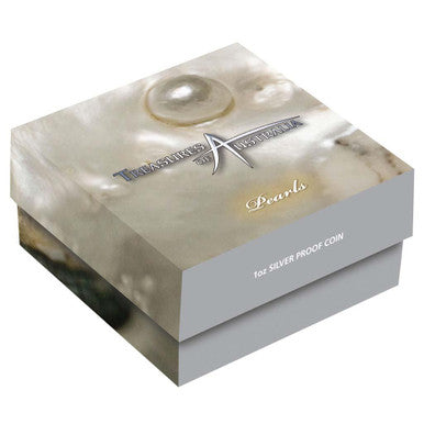 2011 $1 Treasures of Australia Pearls 1oz Silver Proof Coin