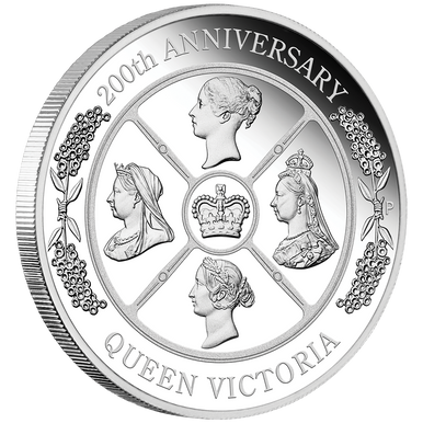 2019 $1 Queen Victoria 200th Anniversary 1oz Silver Proof Coin