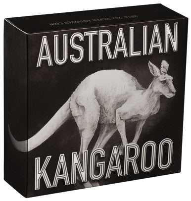 2016 $2 Australian Kangaroo 2oz Silver Antiqued Coin