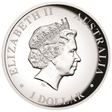2017 $1 Australian Kangaroo 1oz Silver High Relief Proof Coin
