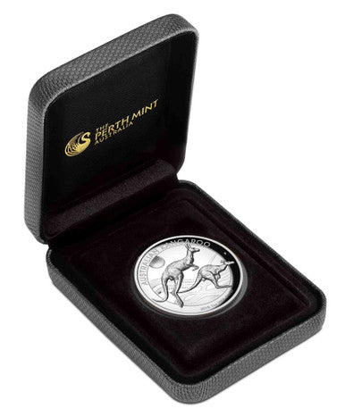 2018 $1 Australian Kangaroo 1oz Silver High Relief Proof Coin