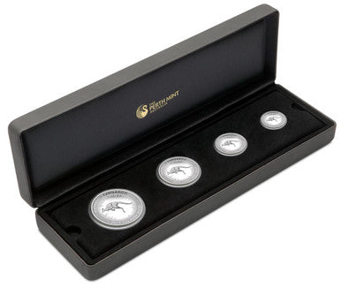 2017 Australian Kangaroo Silver 4 Coin Set
