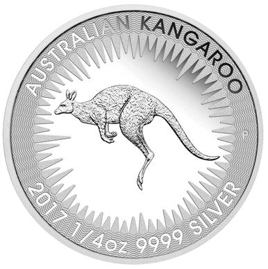 2017 Australian Kangaroo Silver 4 Coin Set