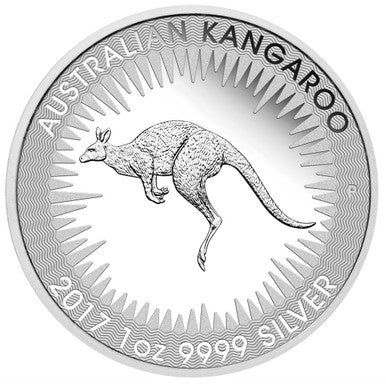 2017 Australian Kangaroo Silver 4 Coin Set