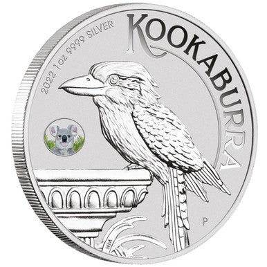 2022 $1 ANDA Brisbane Australian Kookaburra 'Koala' Privy Mark 1oz Silver Uncirculated Coin