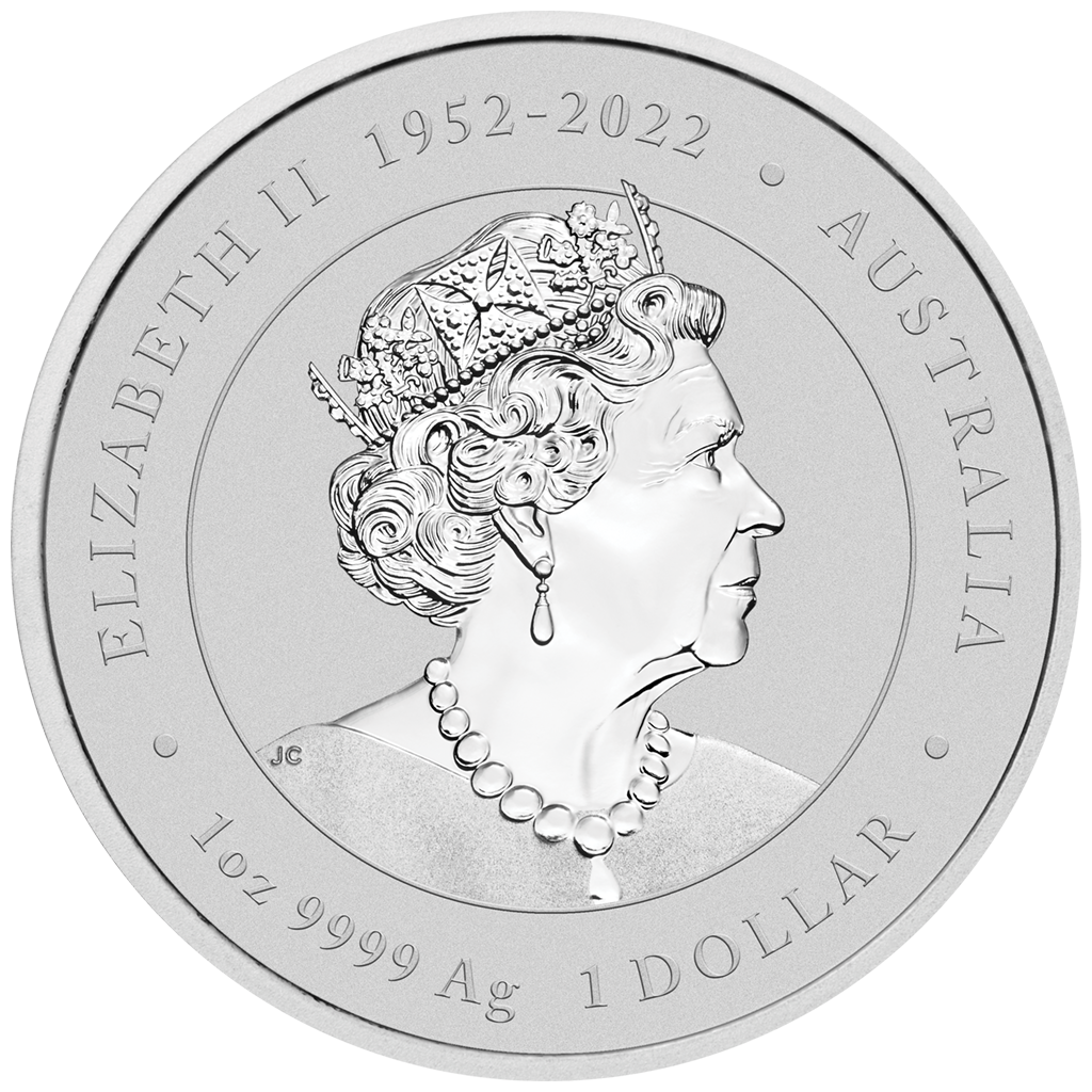 2024 $1 Lunar Year of The Dragon Purple Dragon 1oz Silver Coloured Uncirculated Coin