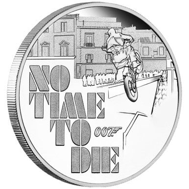 Tuvalu 2020 $1 James Bond 007 No Time To Die 1oz Silver Proof Coin