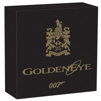 Tuvalu 2020 $1 James Bond 007 Goldeneye 1oz Silver Proof Coin