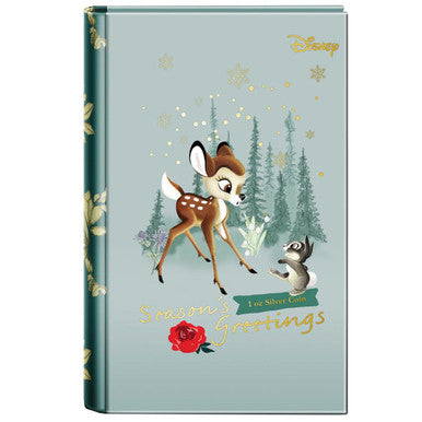 Niue 2020 $2 Disney Season's Greetings Bambi & Thumper 1oz Silver Coloured Proof Coin