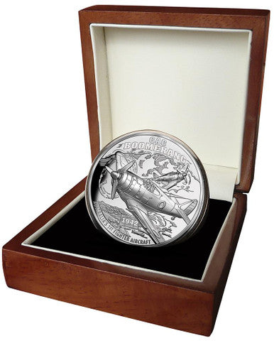 Niue 2017 $1 Australia's First Fighter Aircraft CAC Boomerang 1oz Silver Proof Coin
