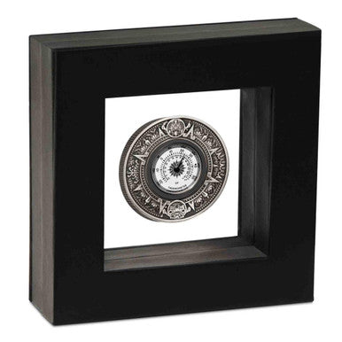 Tuvalu 2018 $2 Thermometer 2oz Silver Antiqued Coin