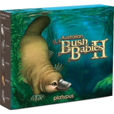 2013 50c Australian Bush Babies II Platypus 1/2oz Silver Coloured Proof Coin