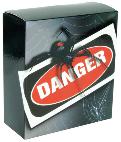 Tuvalu 2006 $1 Deadly and Dangerous Red Back Spider 1oz Silver Coloured Proof Coin