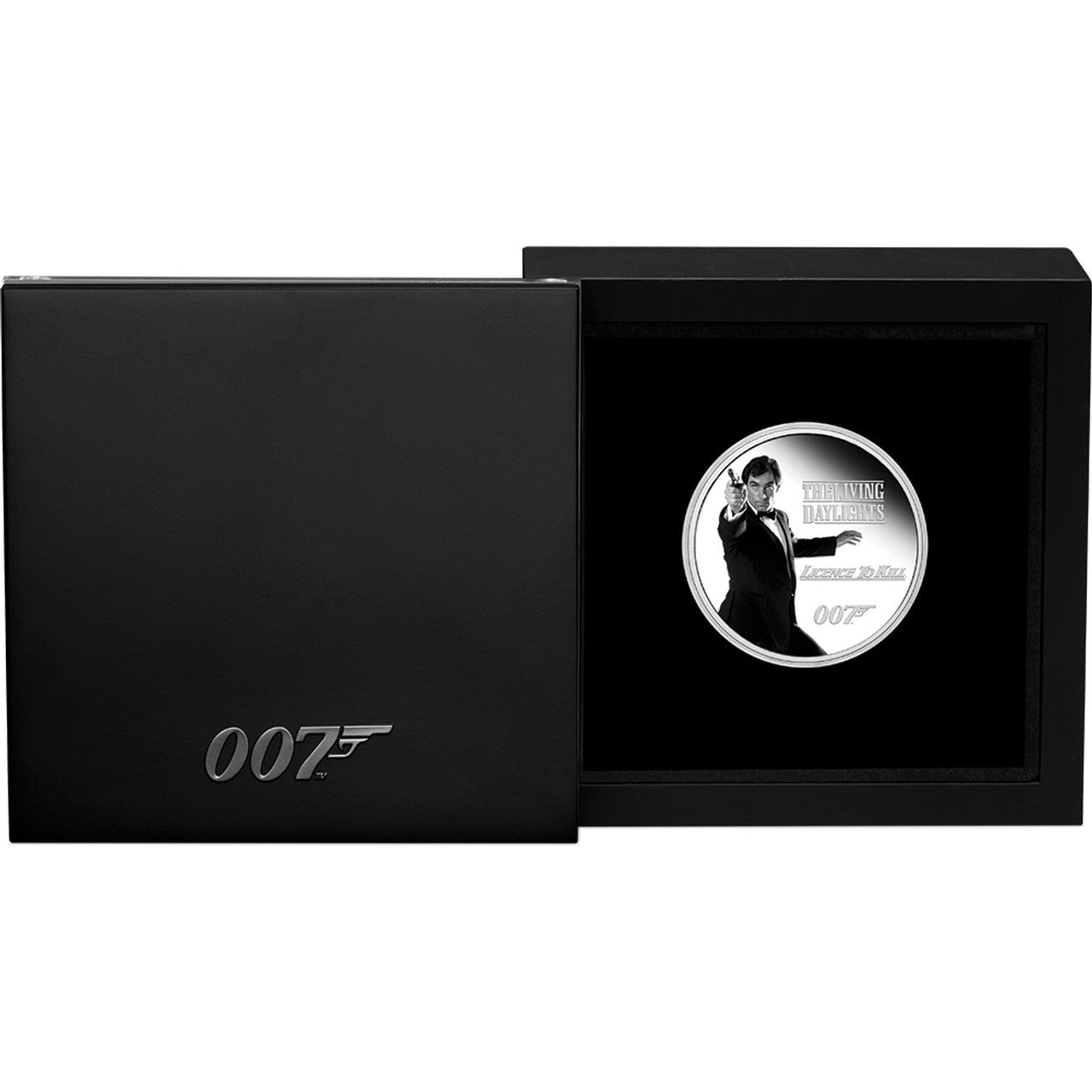 Tuvalu 2023 $1 James Bond 007 Legacy Timothy Dalton 1oz Silver Proof Coin