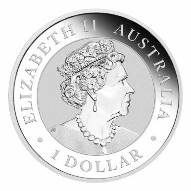 2022 $1 ANDA Perth Australian Kookaburra 'Numbat' Privy Mark 1oz Silver Uncirculated Coin