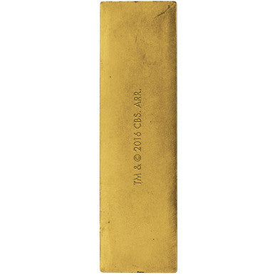 2016 Star Trek 50th Anniversary Deep Space Nine Latinum Slip 1oz Silver Gold Plated Bar