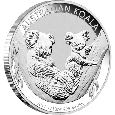 2011 American Numismatic Association Little Aussies Silver and Gold 2 Coin Set