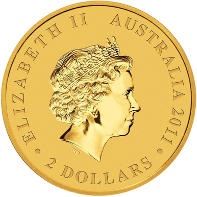 2011 American Numismatic Association Little Aussies Silver and Gold 2 Coin Set