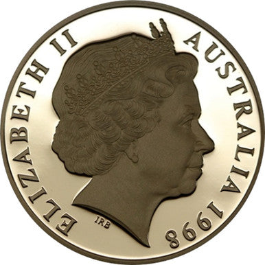 1998 $1 Parliament House 10 Years On 1oz Silver Proof Coin