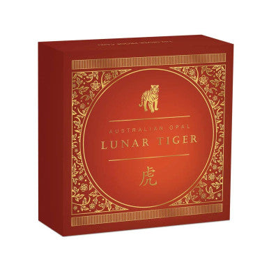 2022 $1 Lunar Year of the Tiger Opal 1oz Silver Proof Coin