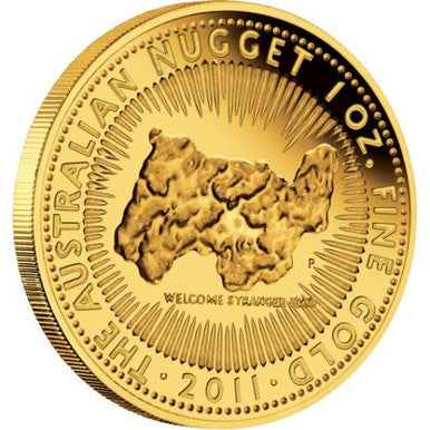 2011 $100 25th Anniversary Australia's Official Gold Coin Program 1oz Gold Proof Coin