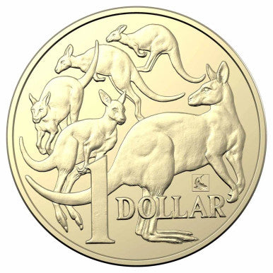 2022 $1 ANDA Perth Mob of Roos 'Whale Shark' Privy Mark Uncirculated Coin
