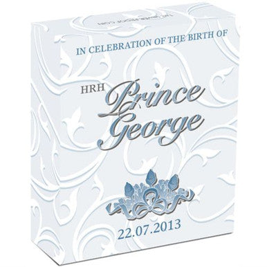 2013 $1 In Celebration of The Birth of HRH Prince George 1oz Silver Proof Coin