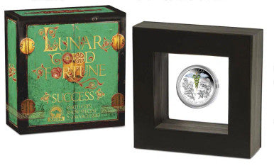 2013 $1 ANDA Perth Coin Show Special Year of The Snake Success 1oz Silver Proof Coin