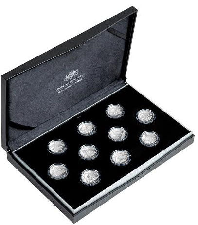 2023 $1 Aussie Big Things Silver Proof 10 Coin Set