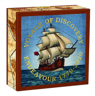 2020 $1 Voyage of Discovery Endeavour 1oz Silver Proof Coin