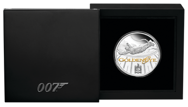 Tuvalu 2020 $1 James Bond 007 Goldeneye 1oz Silver Proof Coin
