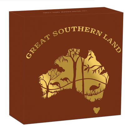 2020 $1 Great Southern Land 1oz Silver Opal Proof Coin