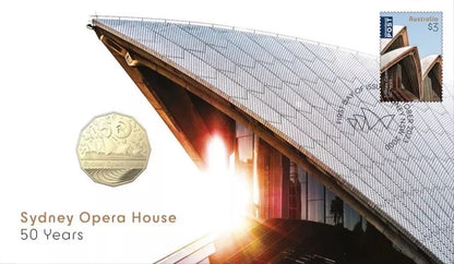 2023 50c Sydney Opera House 50 Years PNC