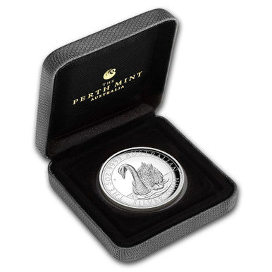 2018 $8 The Australian Silver Swan 5oz Silver High Relief Proof Coin