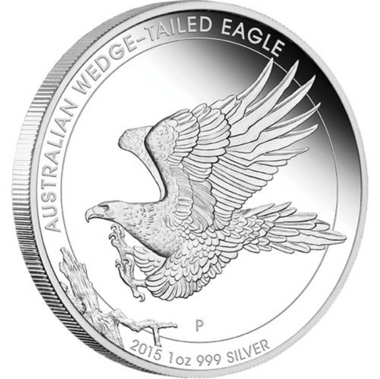 2015 $1 Australian Wedge-Tailed Eagle 1oz Silver Proof Coin