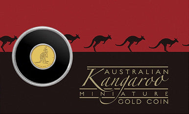2016 $2 Australian Kangaroo Miniature 0.5g Gold Coin