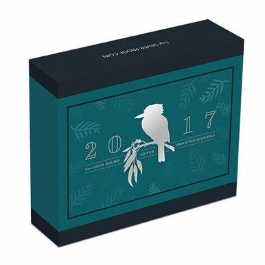 2017 $1 Australian Kookaburra 1oz Silver High Relief Proof Coin