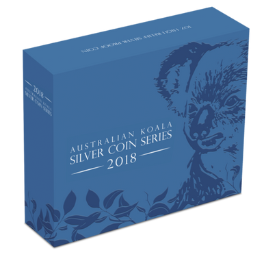 2018 $1 Australian Koala 1oz Silver High Relief Proof Coin