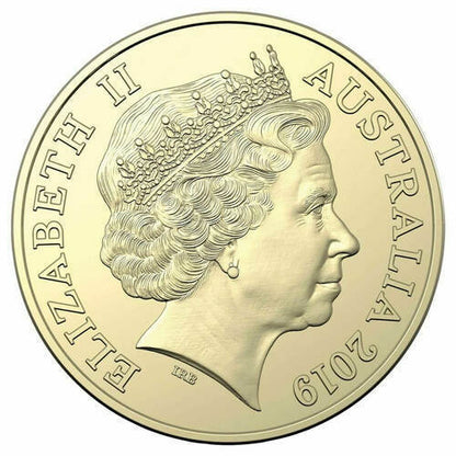 2019 $1 ANDA Brisbane Mob of Roos 'Cooktown Orchid' Privy Mark Uncirculated Coin