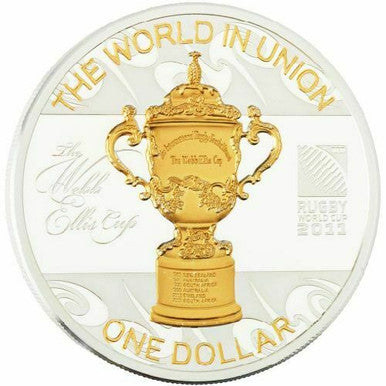 NZ 2011 Rugby World Cup Champions Limited Edition International 1oz Silver Proof 5 Coin Collection