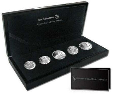 NZ 2011 Silver Currency Set