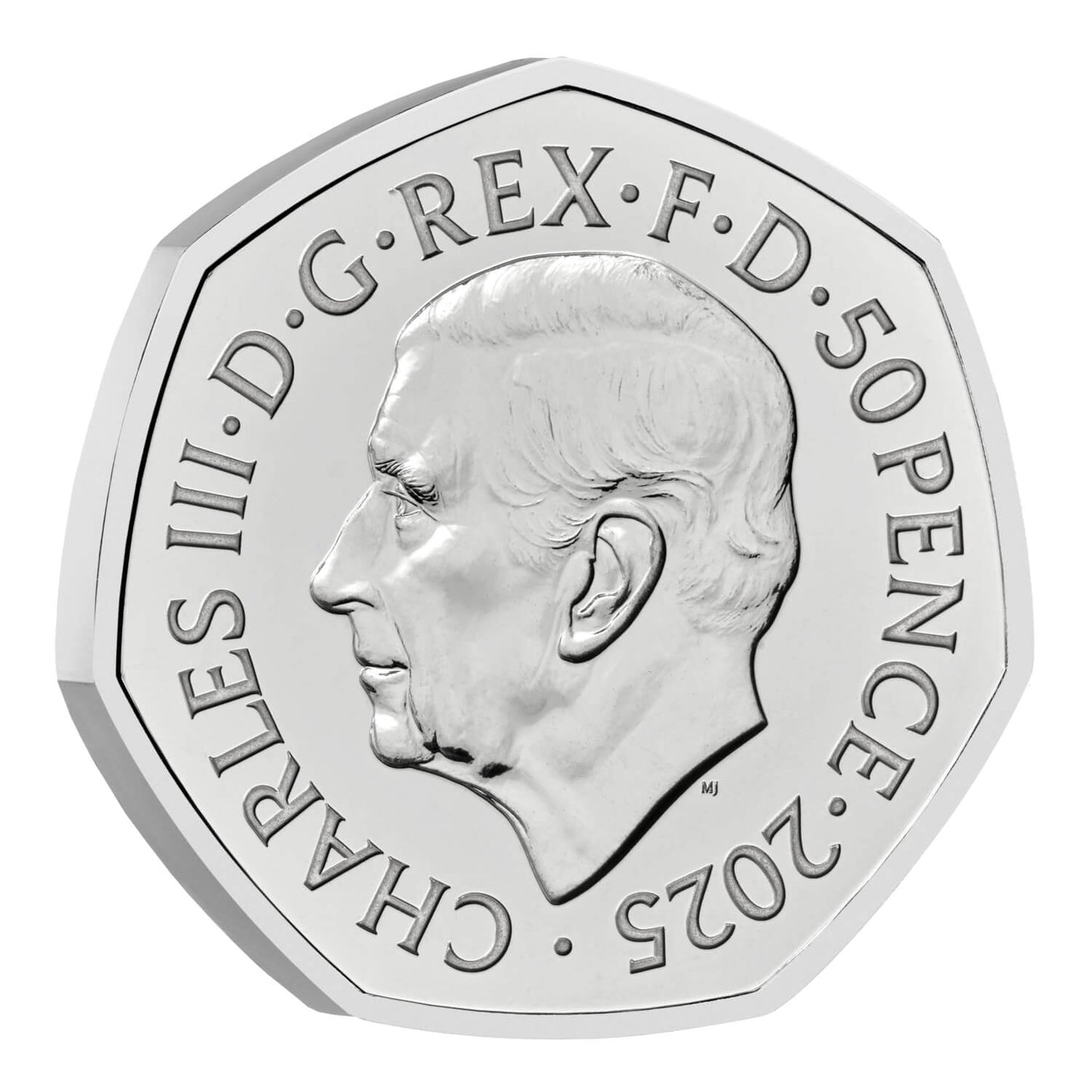 UK 2025 50p Stories of The Second World War Uncirculated Coin
