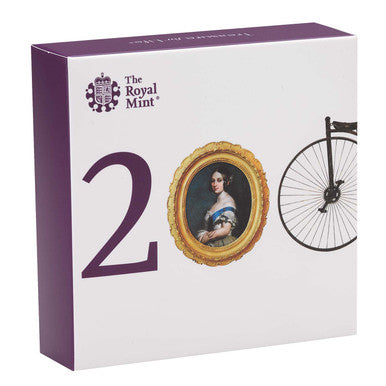 UK 2019 £5 The 200th Anniversary of The Birth of Queen Victoria Silver Proof Coin