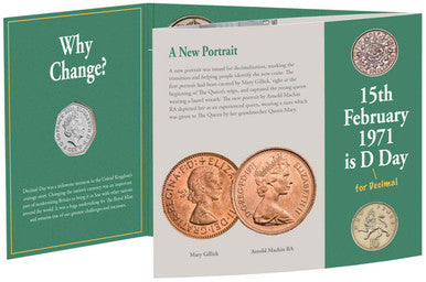 UK 2021 50p The 50th Anniversary of Decimal Day Uncirculated Coin