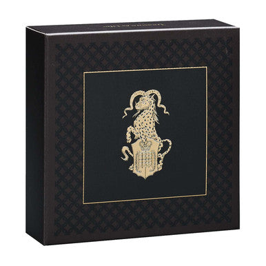 UK 2019 £2 The Queen's Beasts The Yale of Beaufort 1oz Silver Proof Coin