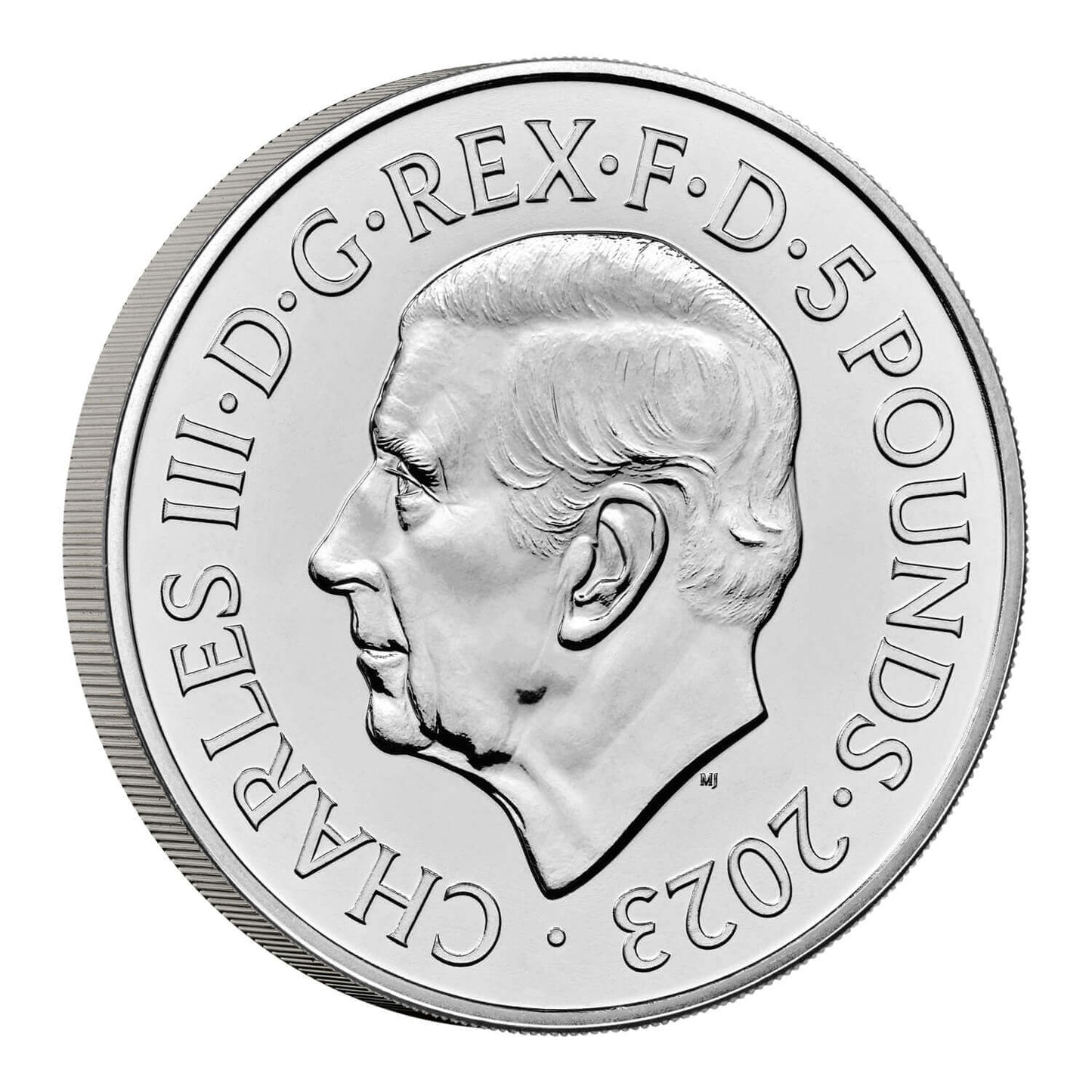 UK 2023 £5 Pride of England Uncirculated Coin