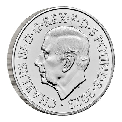 UK 2023 £5 Pride of England Uncirculated Coin