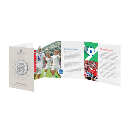 UK 2023 £5 Pride of England Uncirculated Coin
