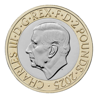 UK 2025 £2 George Orwell Uncirculated Coin